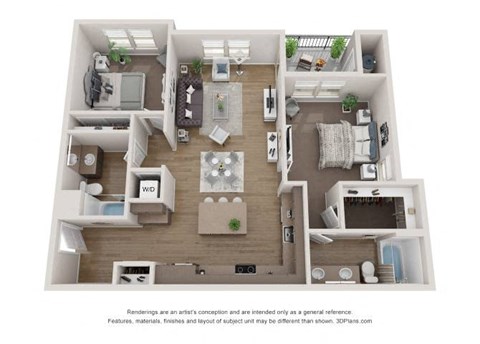 2B2 Floorplan