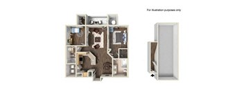 Two bedroom Two bathroom