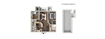 Two bedroom Two bathroom