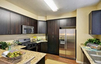 Side-By-Side Stainless Steel Refrigerator with Water and Ice Maker