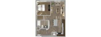 A3 Floor Plan  at The Lofts at Carlsbad Village, California