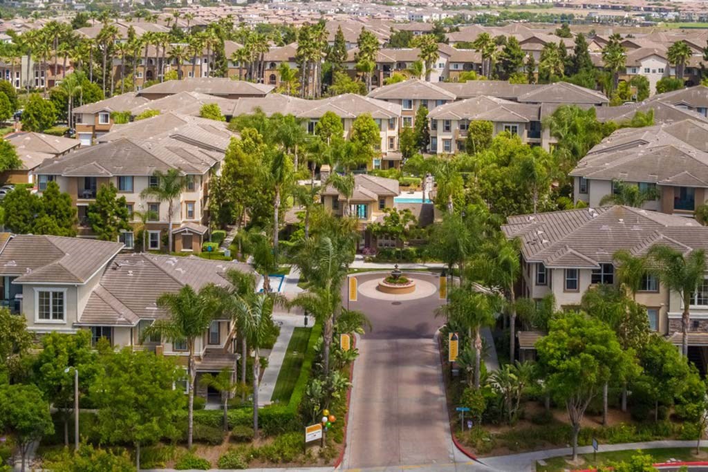 Beautiful Aerial View at Terra Vista, California, 91913