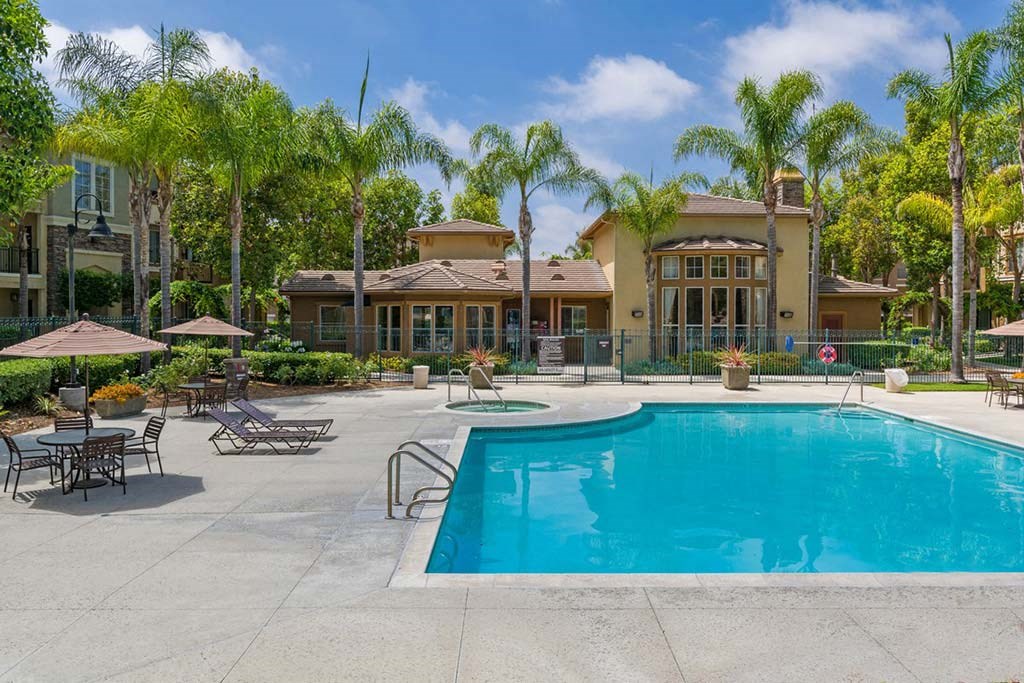 Relaxing Swimming Pool With Sundeck at Terra Vista, Chula Vista, CA
