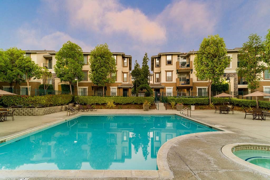 Relaxing Area By The Pool at Terra Vista, Chula Vista, California