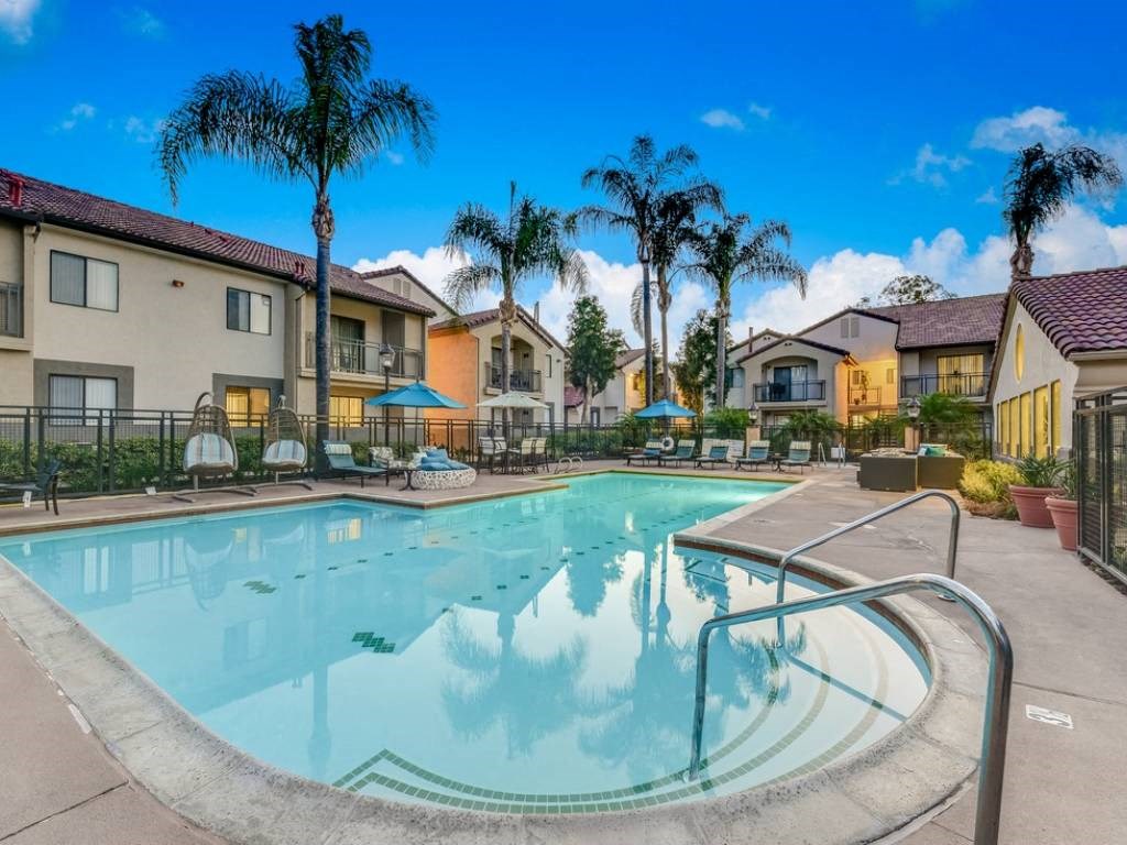 Cool Blue Swimming Pool at Altair, California