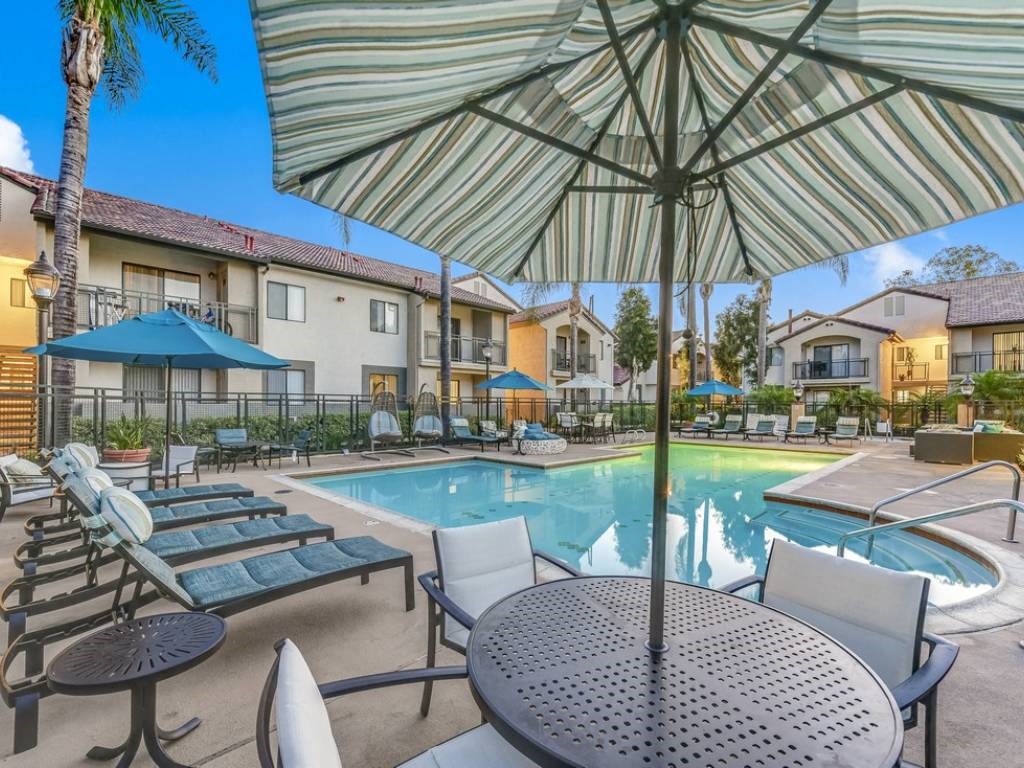 Lounging by the Pool at Altair, California, 92029