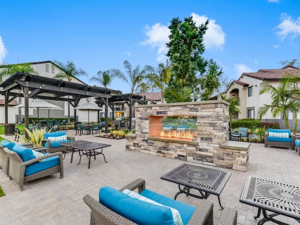 Sun Porch Courtyard at Altair, California