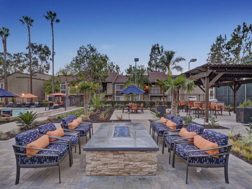 Fire Pit Area, at Park Pointe, El Cajon, CA