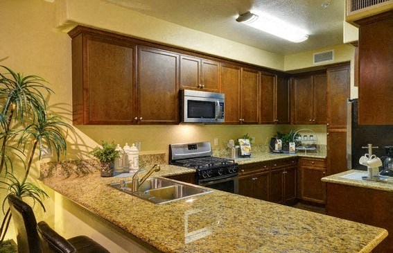 Model Kitchen at Rosina Vista in Chula Vista, CA