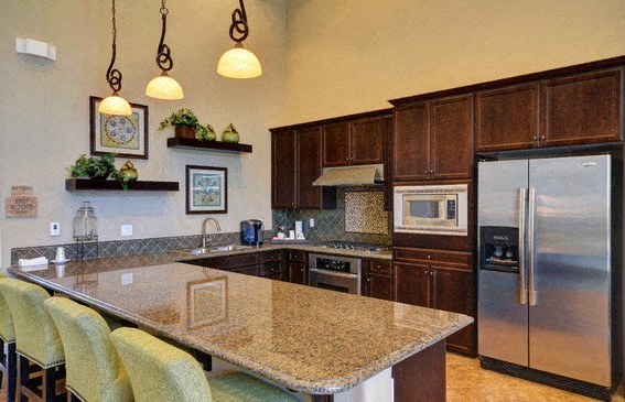 Clubhouse Kitchen at Rosina Vista in Chula Vista, CA