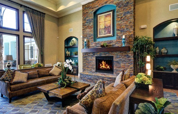 Stylish Clubhouse at Rosina Vista in Chula Vista, CA