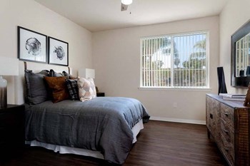 Bedroom With Expansive Windows  at Missions at Sunbow Apartments, Chula Vista - Photo Gallery 29