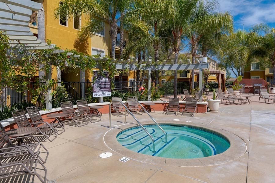 Hot Tub  at Missions at Sunbow Apartments, California, 91911