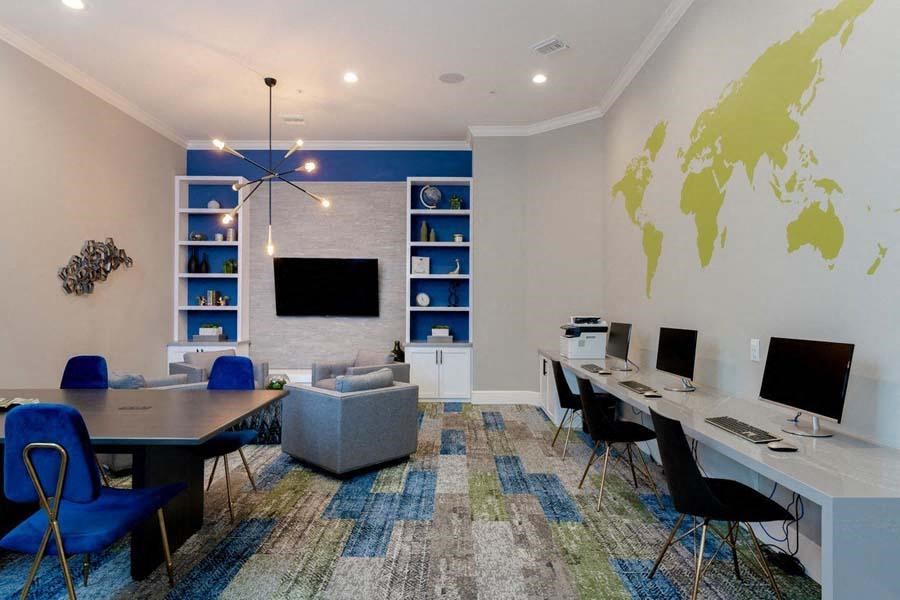 Business Center View  at Missions at Sunbow Apartments, Chula Vista, 91911