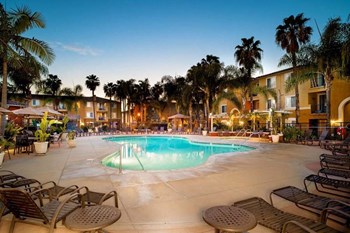 Twilight Pool Twilight Pool at Missions at Sunbow Apartments, Chula Vista