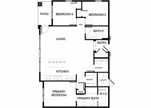 3 Bedroom | 2 Bathroom