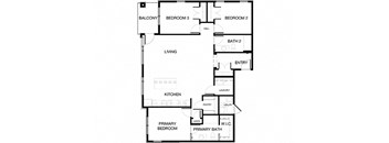 3 Bedroom | 2 Bathroom