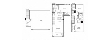 3 Bed 3 Bath Floor Plan at Ocean Air, San Diego, CA