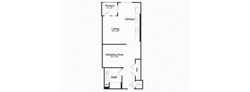 A4 Floor Plan at AV8, California