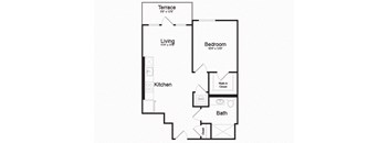 B5 Floor Plan at AV8, San Diego, California