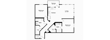 C3 Floor Plan at AV8, San Diego, CA