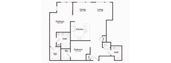 PH3 Floor Plan at AV8, San Diego