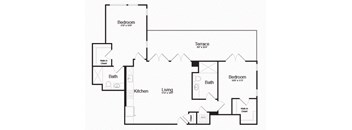 PH4 Floor Plan at AV8, California