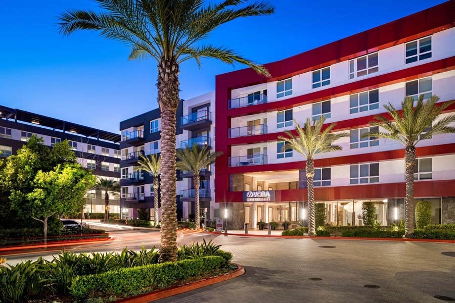 Building exterior at Vora Mission Valley, California