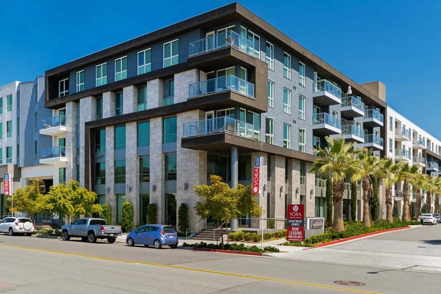 building exterior at Vora Mission Valley, San Diego, California