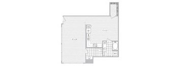 LW1 Floor Plan at Vora Mission Valley, San Diego