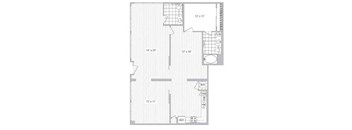 LW2 Floor Plan at Vora Mission Valley, San Diego, 92120