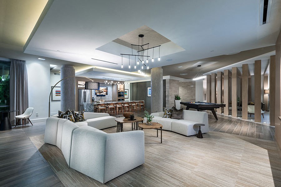 clubhouse at Vora Mission Valley, San Diego