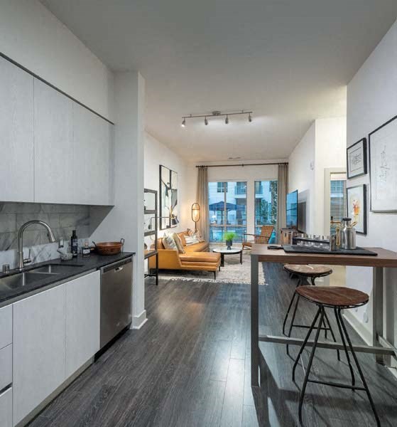 Kitchen at Vora Mission Valley, San Diego, 92120