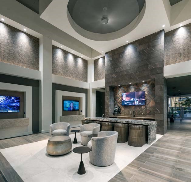 Outdoor Lounge at Vora Mission Valley, San Diego, CA