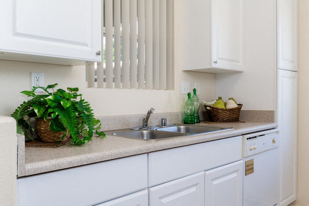 Double Stainless Steel Sink at The Landing, San Diego, CA