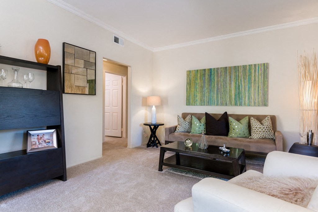 Comfortable Living Room at The Landing, San Diego, California