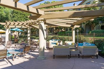 Outside Lounge at Legacy Apartment Homes, San Diego, CA