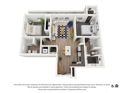 12B Floor Plan at Harvest, Salt Lake City, Utah