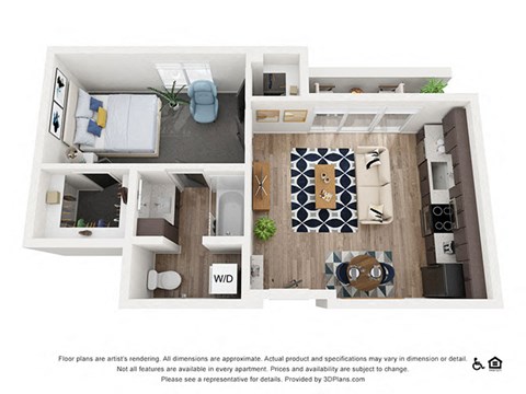 6B Floor Plan at Harvest, Salt Lake City, UT