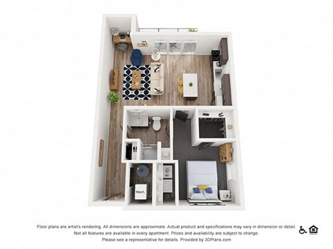 8B Floor Plan at Harvest, Salt Lake City, Utah