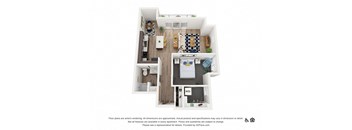 9B Floor Plan at Harvest, Salt Lake City, UT, 84103