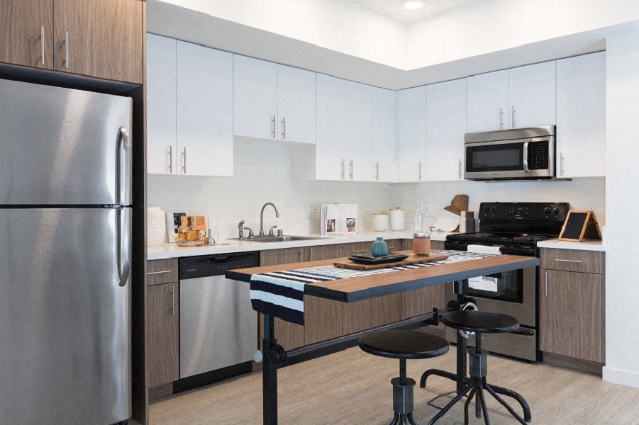 Interior model kitchen