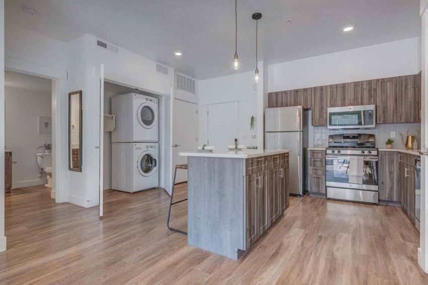 Kitchen and Laundry Room