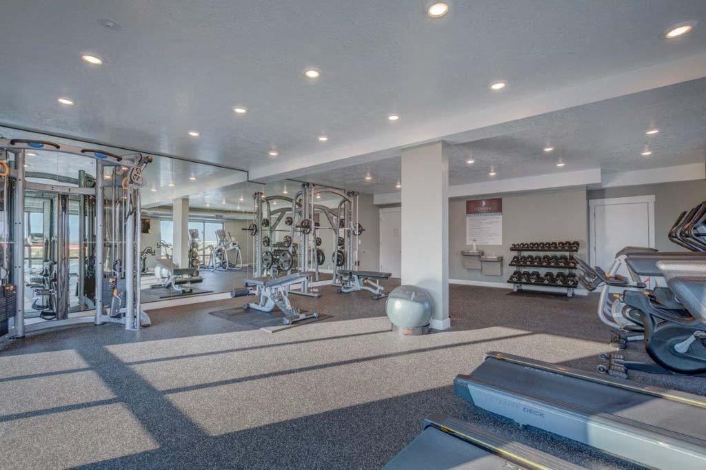 fitness center