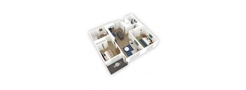 Stadia floor plan 3D