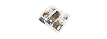 Delambre floor plan 3D