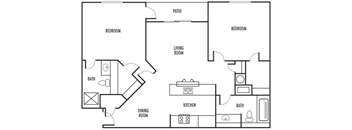 b20a floor plan at Odyssey Ridge, New Mexico