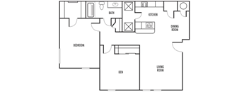 One Bedroom Den