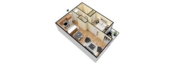 One Bedroom - Furnished