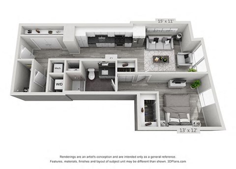 225 S. Poplar Street Studio-2 Beds Apartment for Rent - Photo Gallery 64